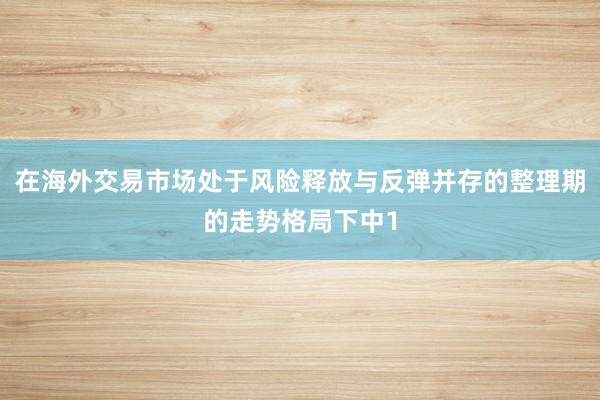 在海外交易市场处于风险释放与反弹并存的整理期的走势格局下中1